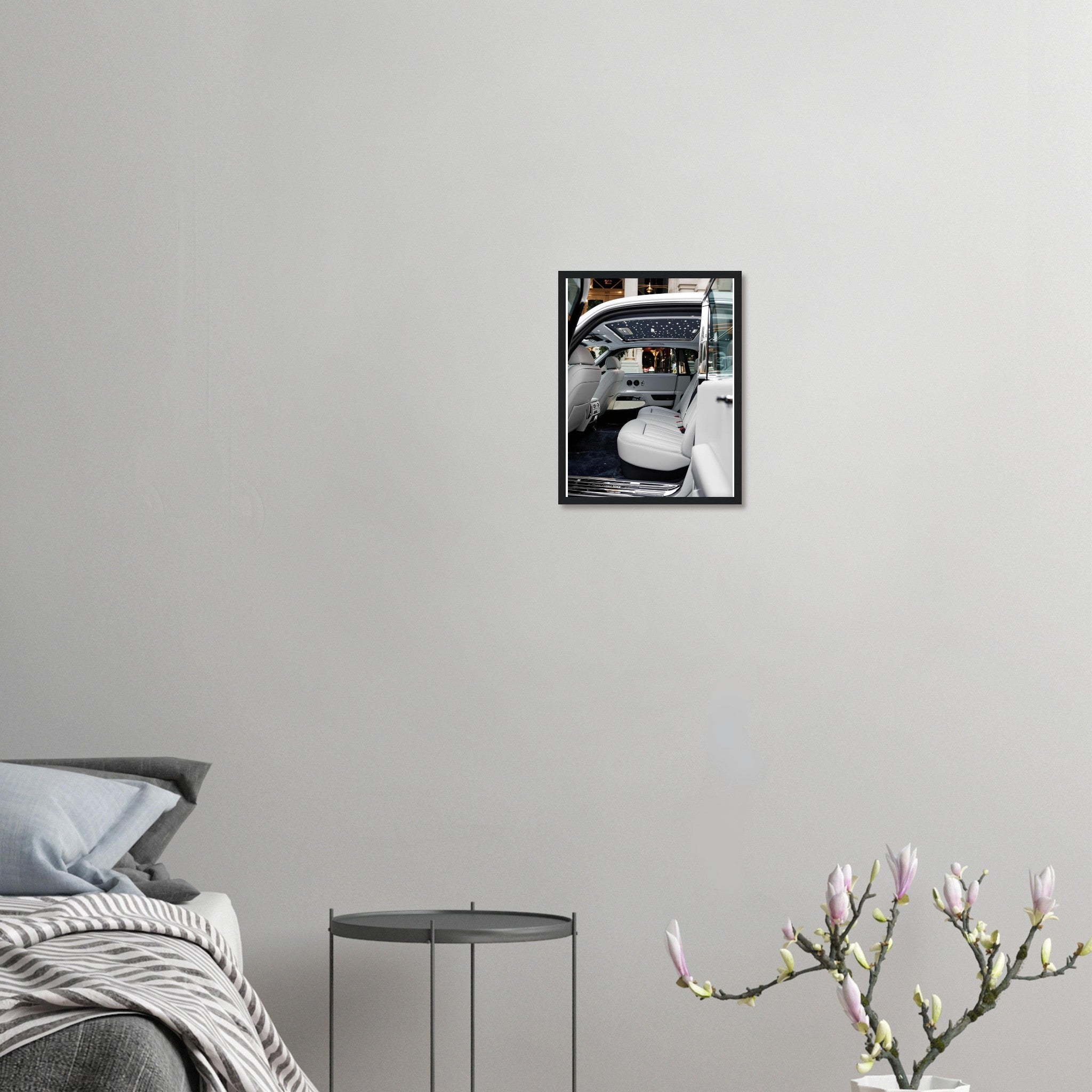 Rolls Royce Phantom Framed Art Print — detail view | Wild Thread Co
