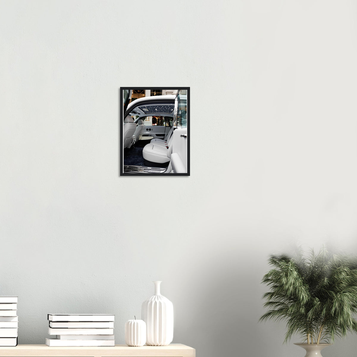 Rolls Royce Phantom Framed Art Print — detail view | Wild Thread Co