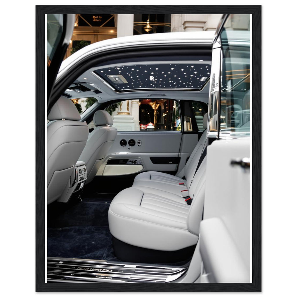 Rolls Royce Phantom Framed Art Print — detail view | Wild Thread Co