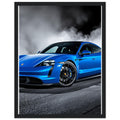 Porsche Taycan Turbo S — Framed Art Print | Wild Thread Co UK