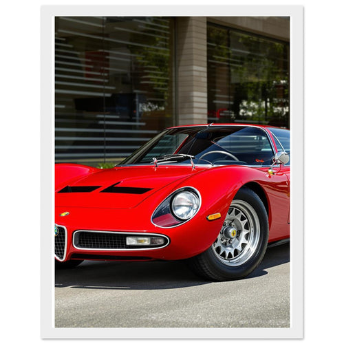 Alfa Romeo Tipo 33 Framed Print | Car Wall Art UK