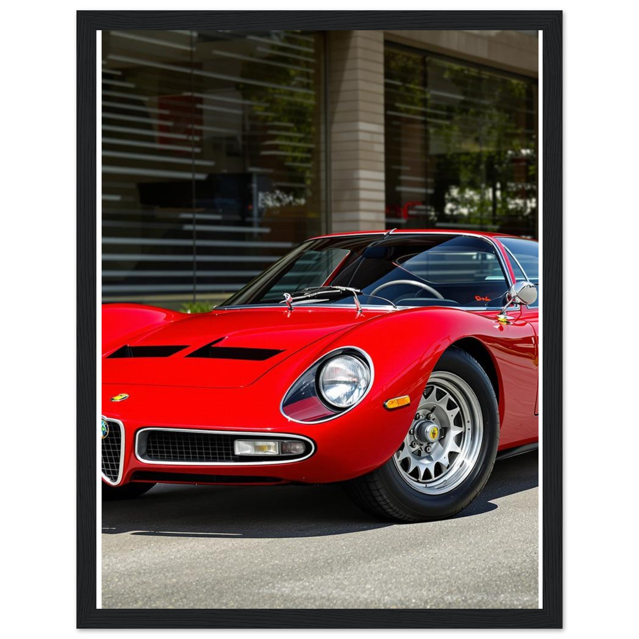 Alfa Romeo Tipo 33 — Framed Art Print | Wild Thread Co UK