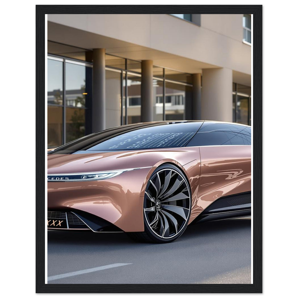 Mercedes Vision Eqxx — Framed Art Print | Wild Thread Co UK