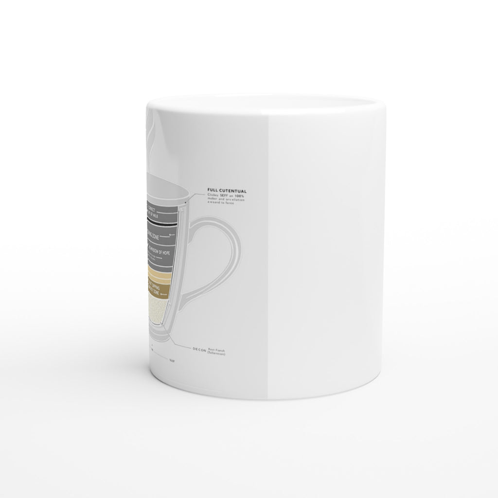 Tea Engineering Cross-section Mug — detail view | Wild Thread Co
