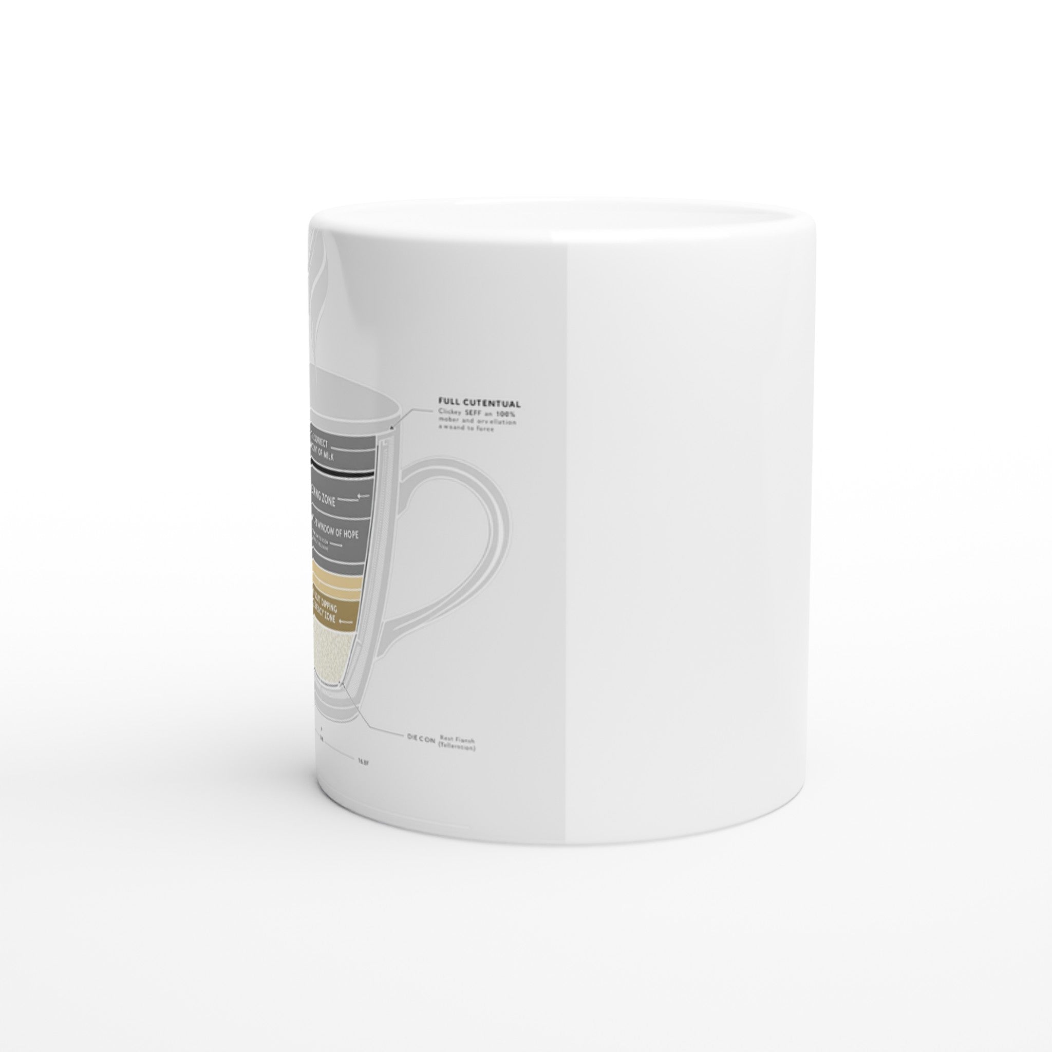 Tea Engineering Cross-section Mug — detail view | Wild Thread Co