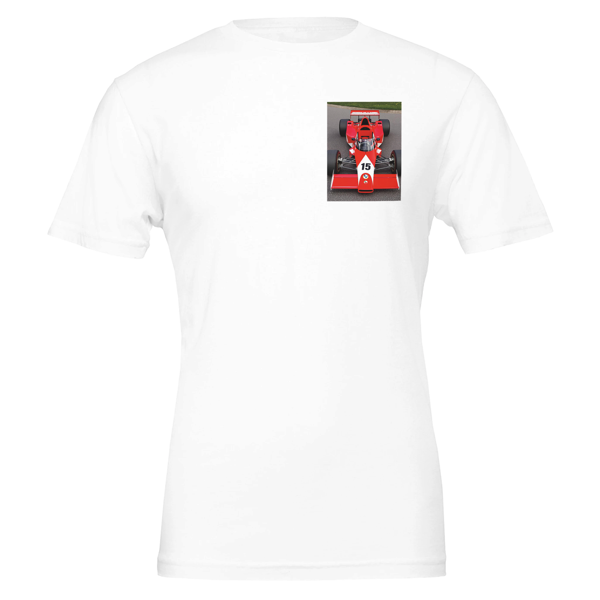 Gordon Murray T50 T-Shirt — detail view | Wild Thread Co