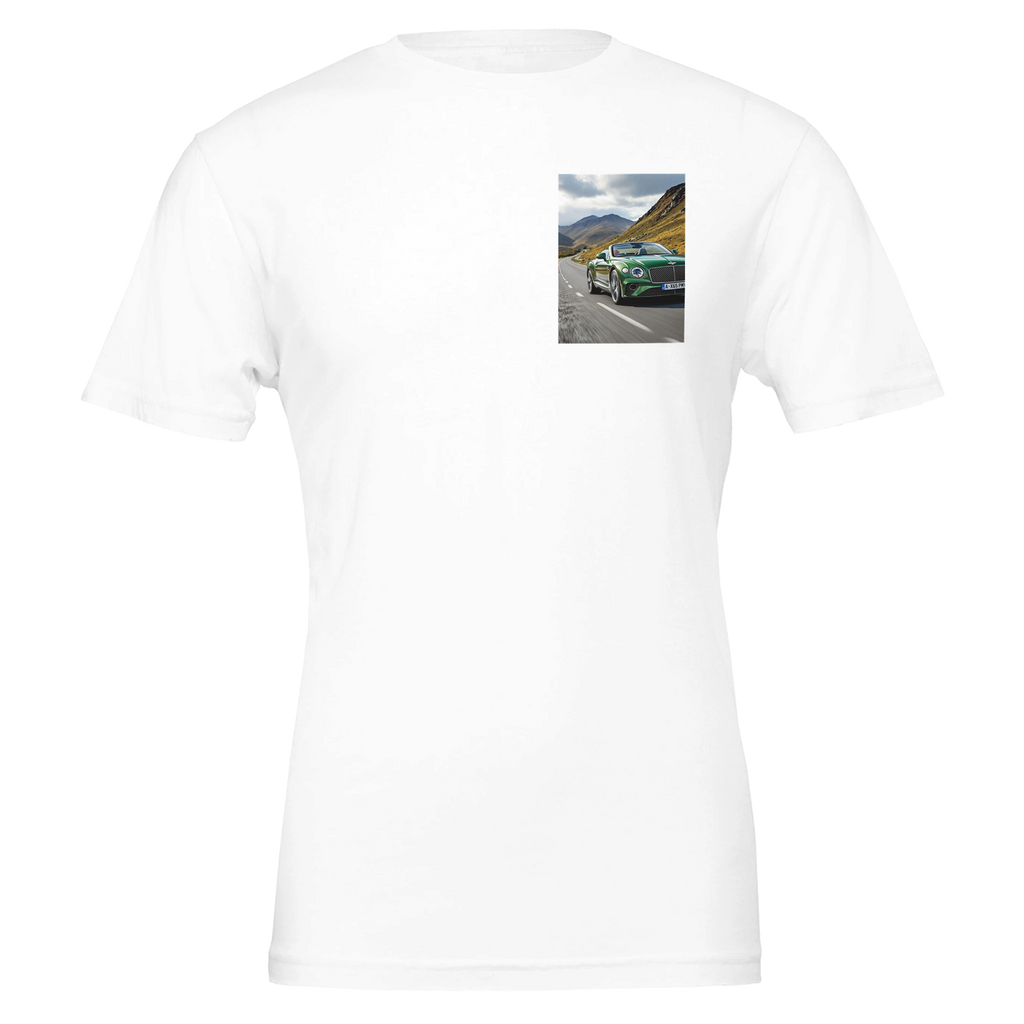 Bentley Continental Gt UK Gift T-Shirt — detail view | Wild Thread Co