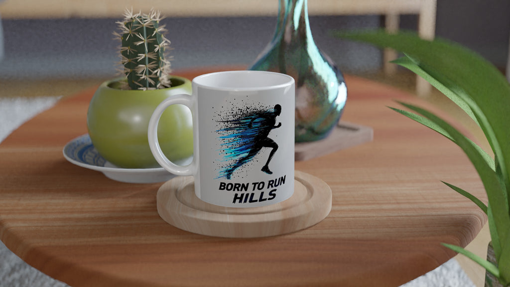 Trail Running Mug — detail view | Wild Thread Co