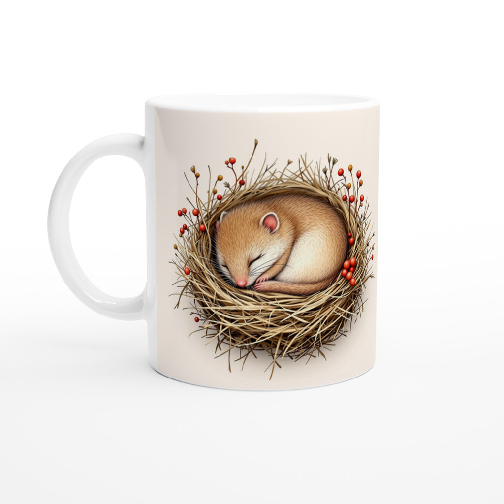 dormouse sleeping — Mug | Wild Thread Co UK