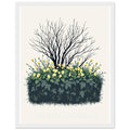 Primrose Spring First Hedge Bank — Print Material | Wild Thread Co UK
