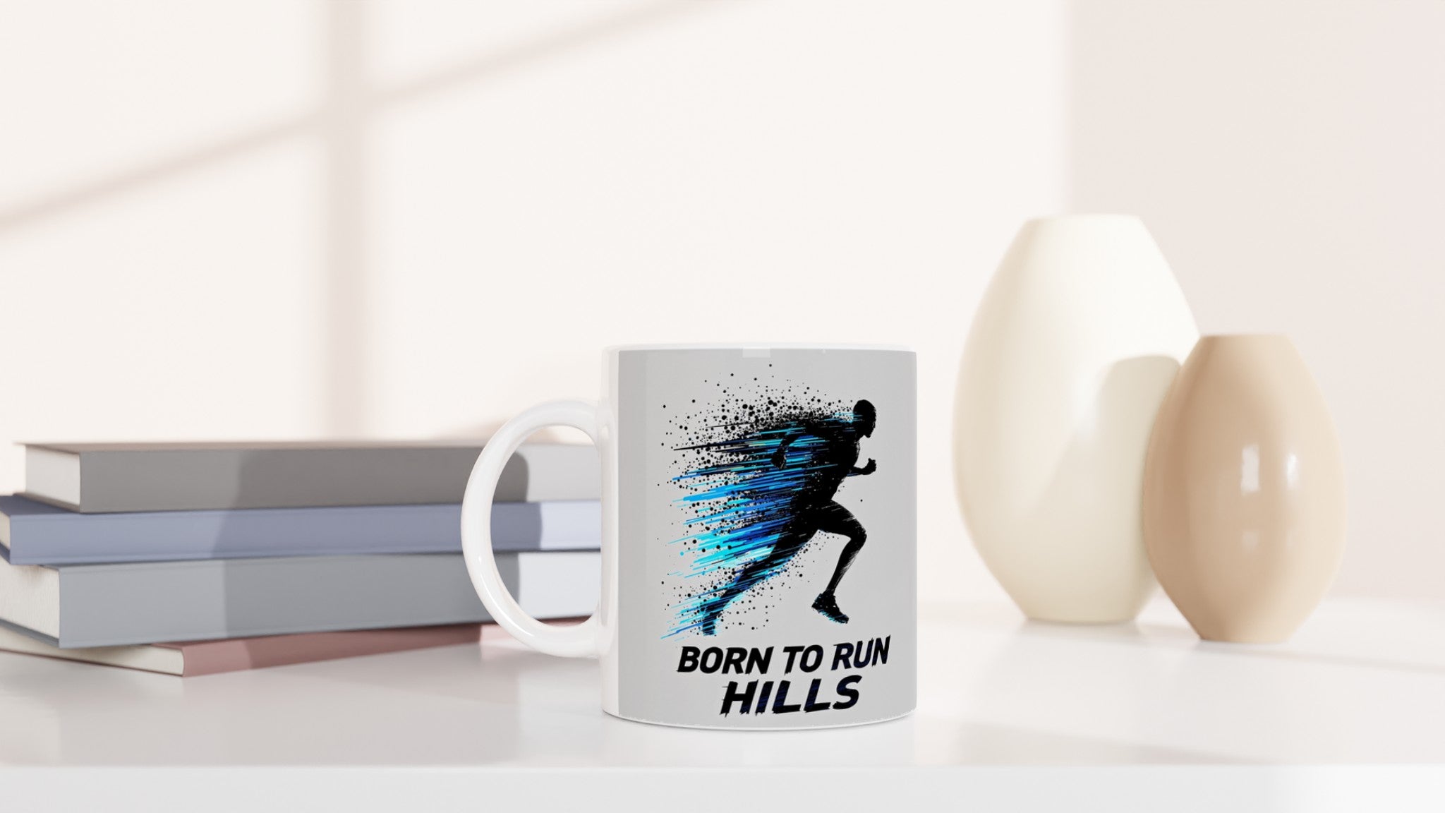 Trail Running Mug — detail view | Wild Thread Co