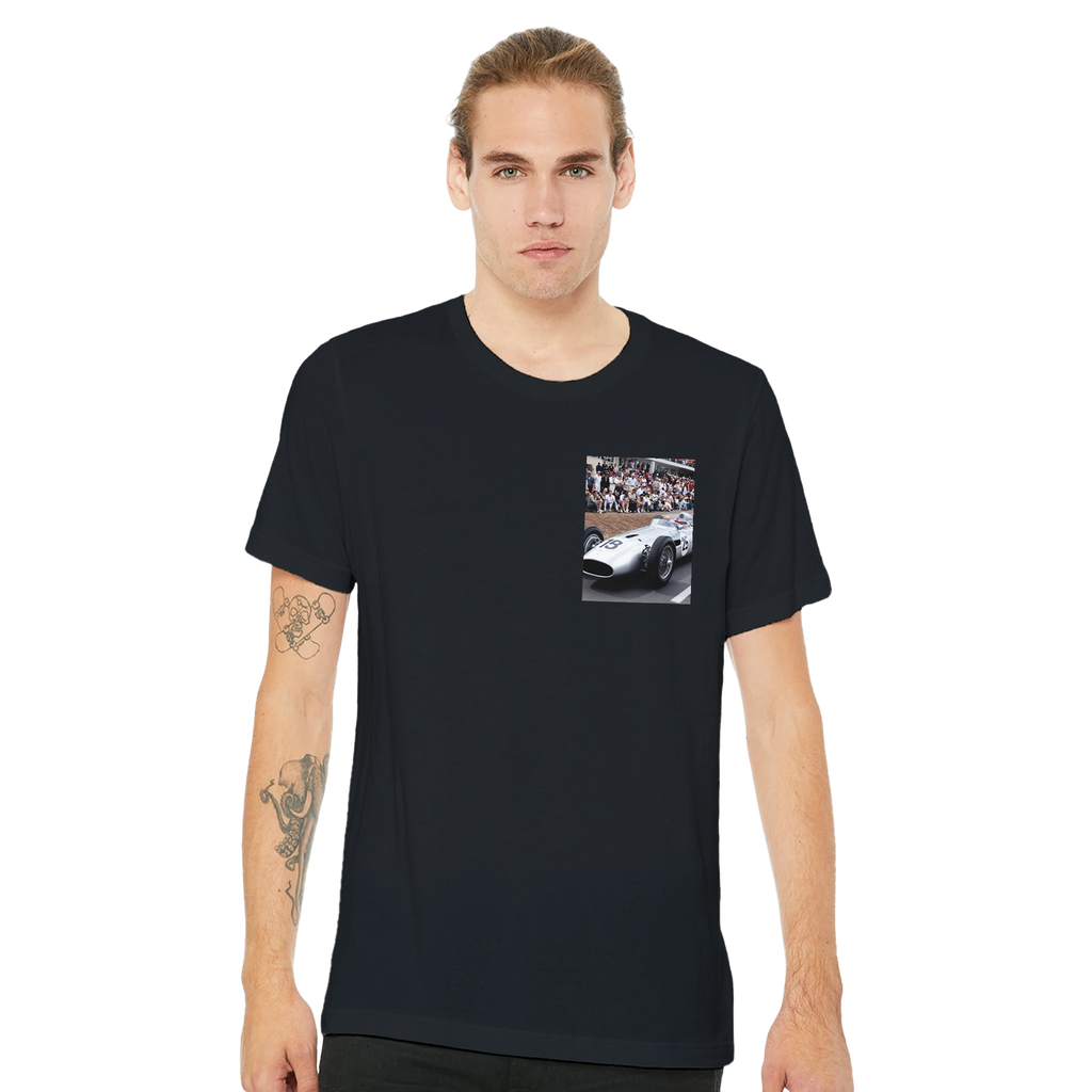 Mercedes W196 T-Shirt — detail view | Wild Thread Co