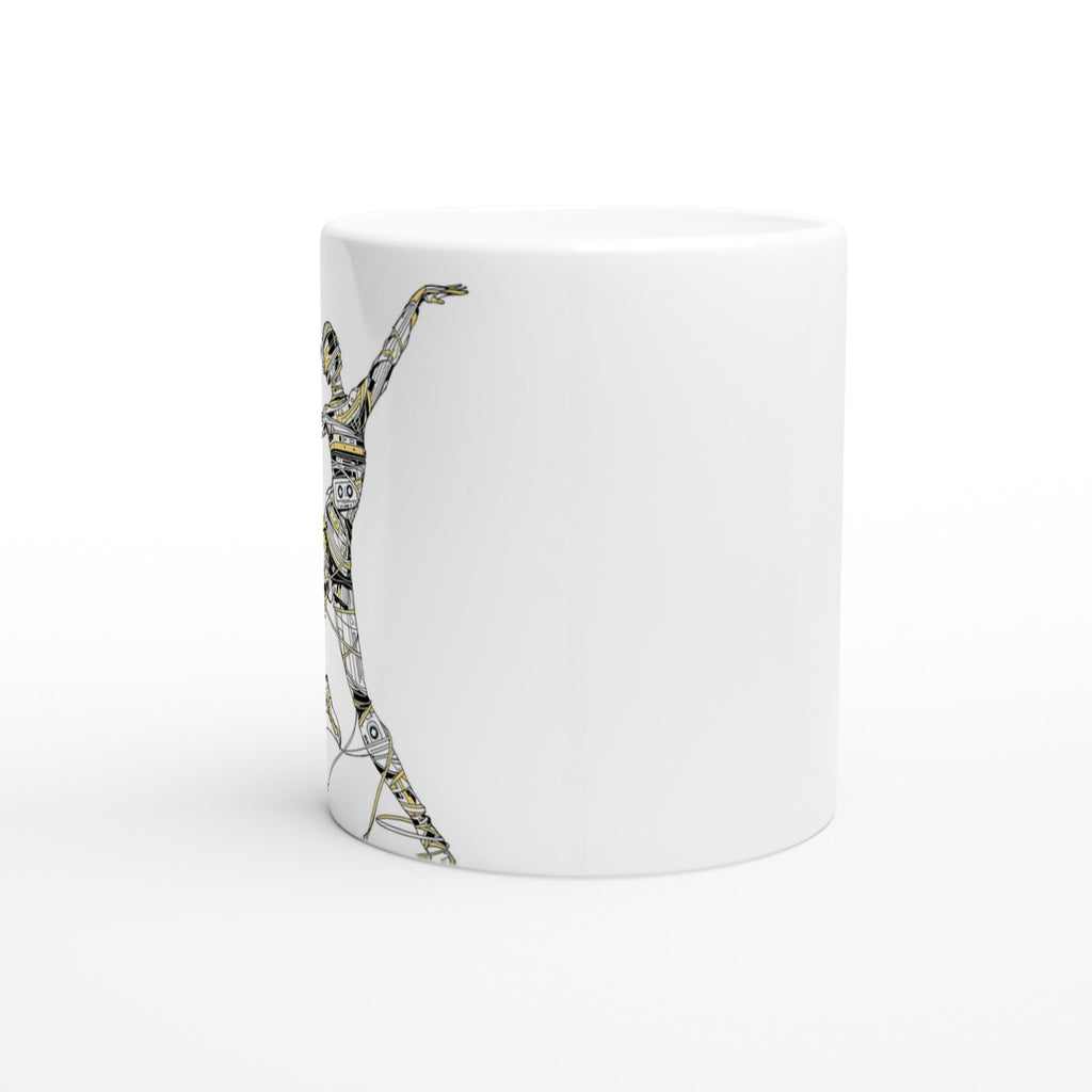 Cassette Tape Dancer Mug Coffee Tea Ceramic 11oz — Mug | Wild Thread Co