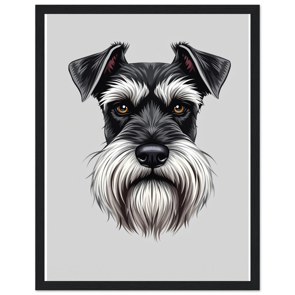 Miniature Schnauzer — Framed Art Print | Wild Thread Co UK