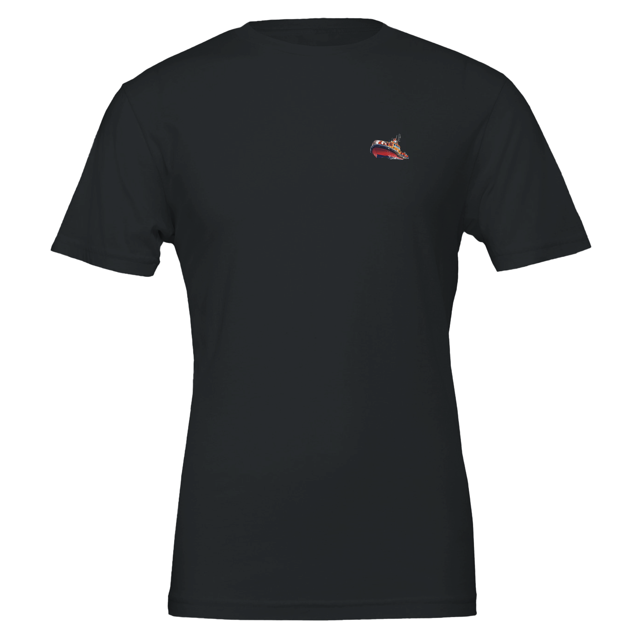 Rnli Lifeboat Launching Heavy Seas — T-Shirt | Wild Thread Co UK
