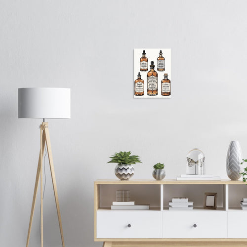 Apothecary Dark Humour A1 Art Print — Art Print | Wild Thread Co UK