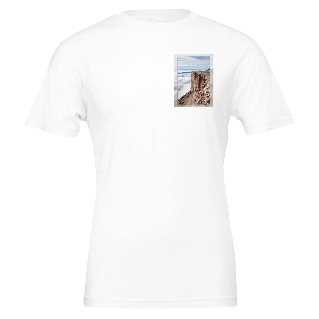 Hill Climb Pikes Peak T-Shirt — detail view | Wild Thread Co