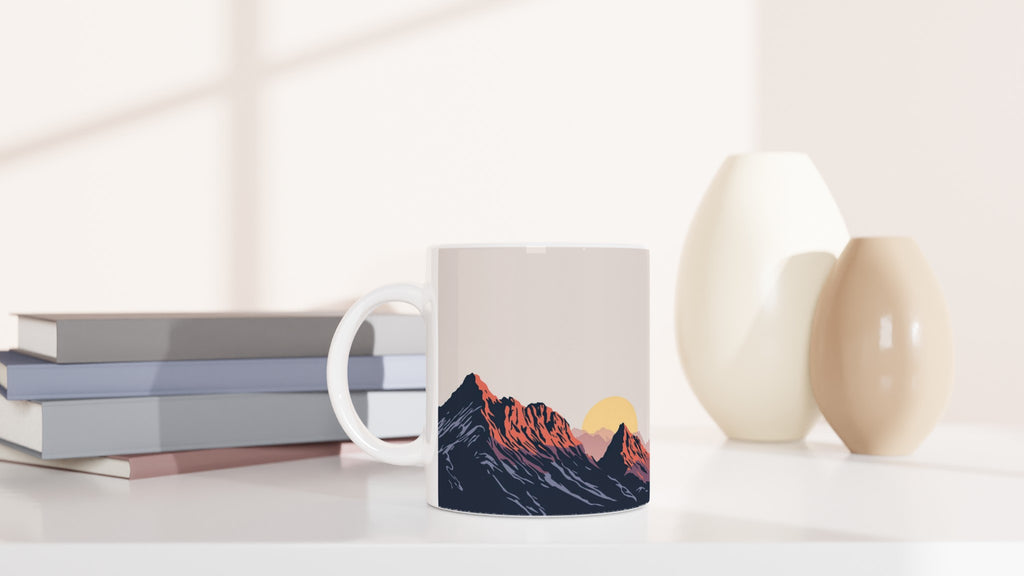Lakeland Pikes Silhouette Mug — detail view | Wild Thread Co