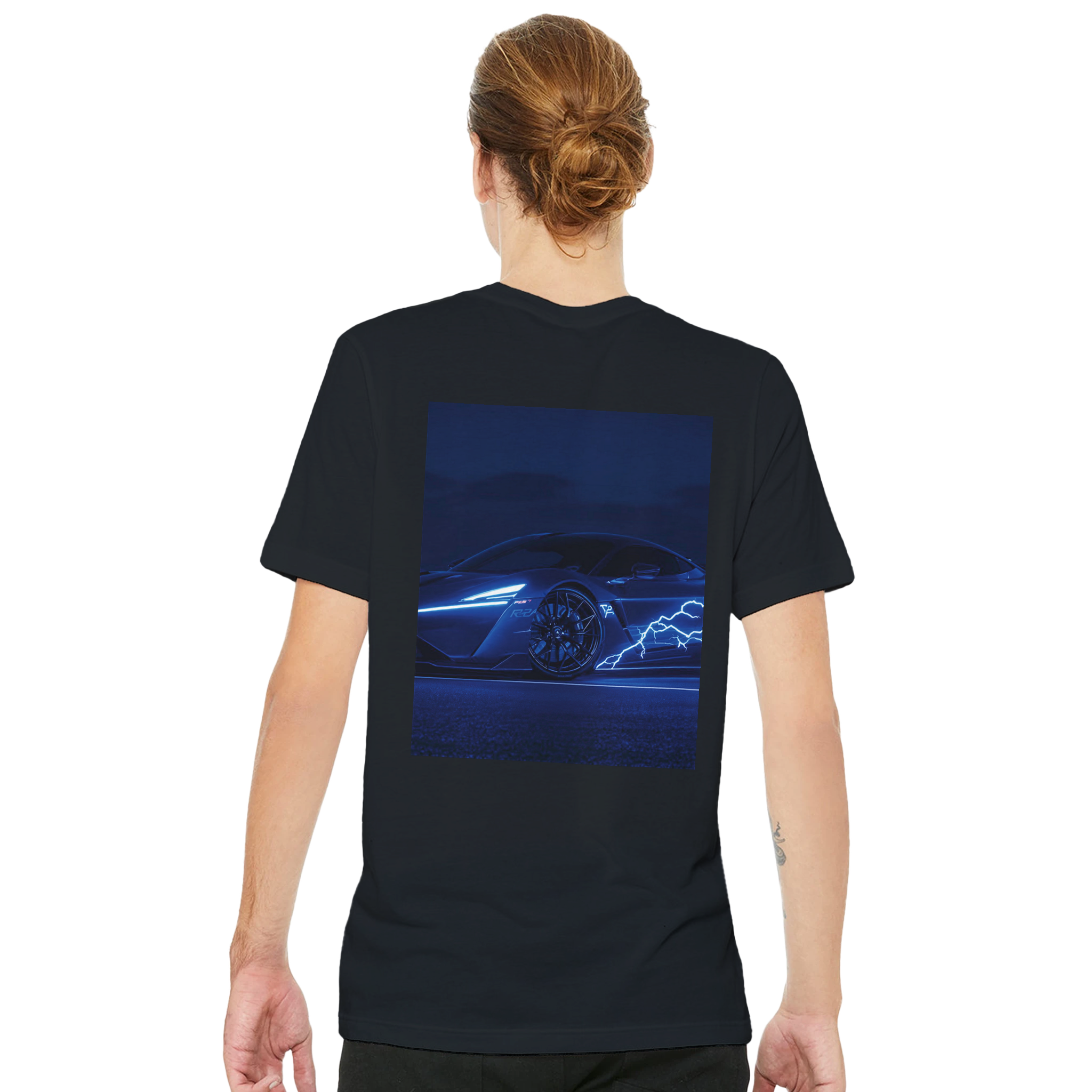 Rimac Nevera Electric T-Shirt — detail view | Wild Thread Co