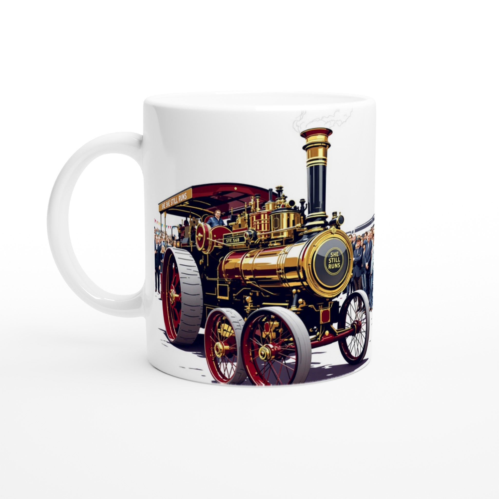 Steam Traction Engine Rally — Mug | Wild Thread Co UK