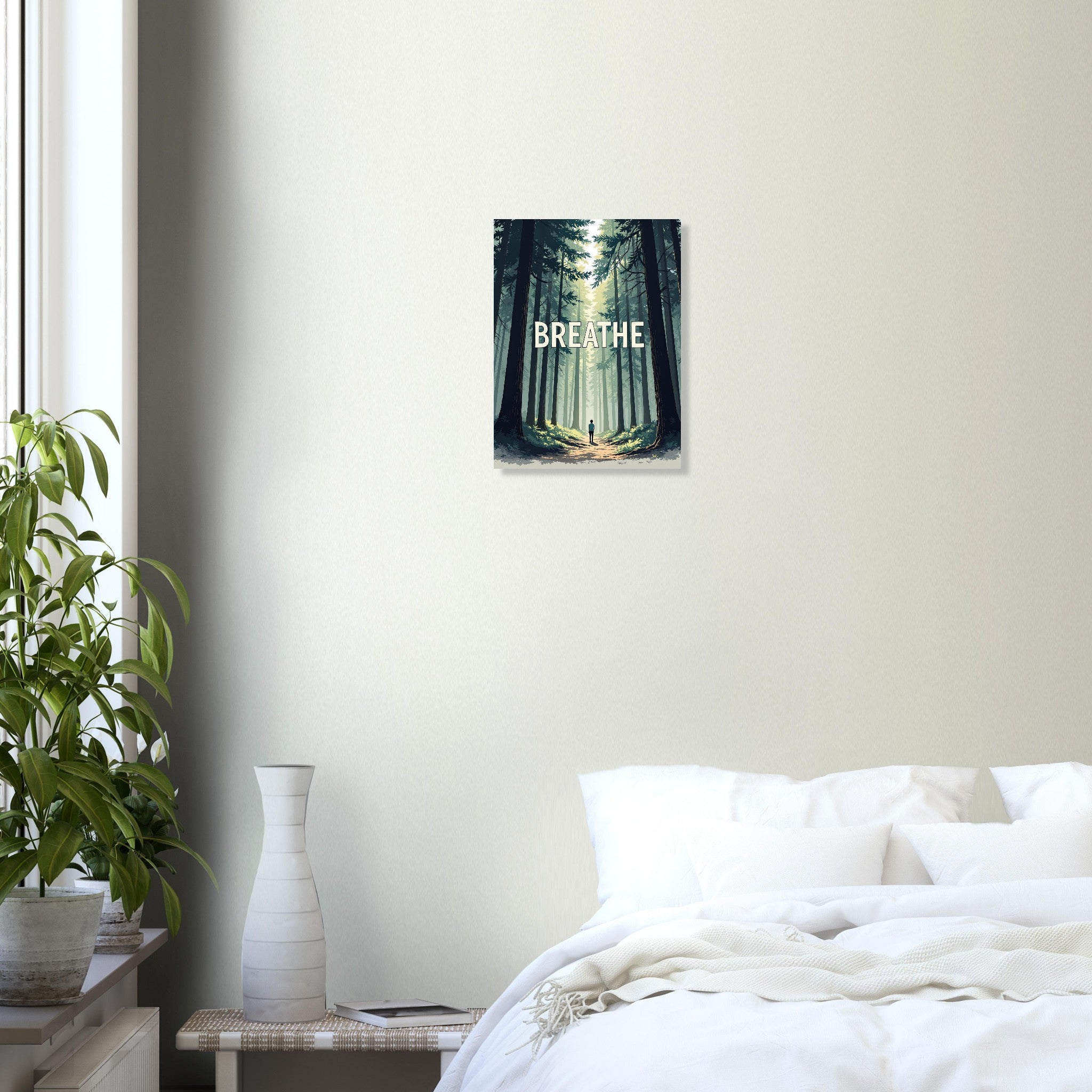 Forest Bathing A1 Art Print Poster Wall Art UK — Art Print | Wild Thread Co