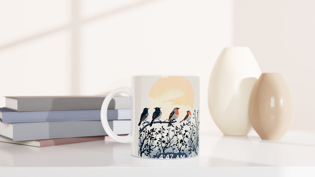 Dawn Chorus Pre-dawn Birds Mug Coffee Tea Ceramic 11oz — Mug | Wild Thread Co