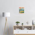 Boot Sale Vintage Travel Poster — Art Print | Wild Thread Co UK