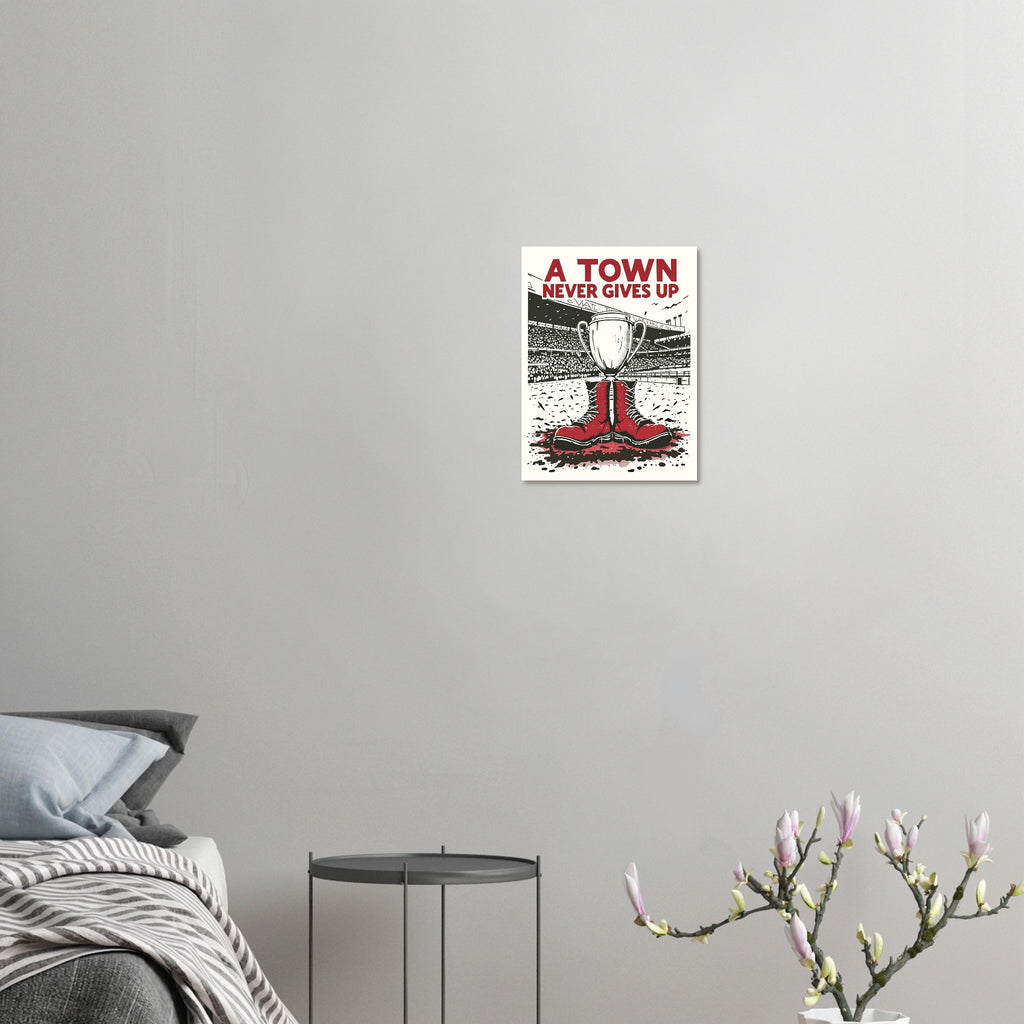 Retro Rugby League Art Print Art Print — detail view | Wild Thread Co