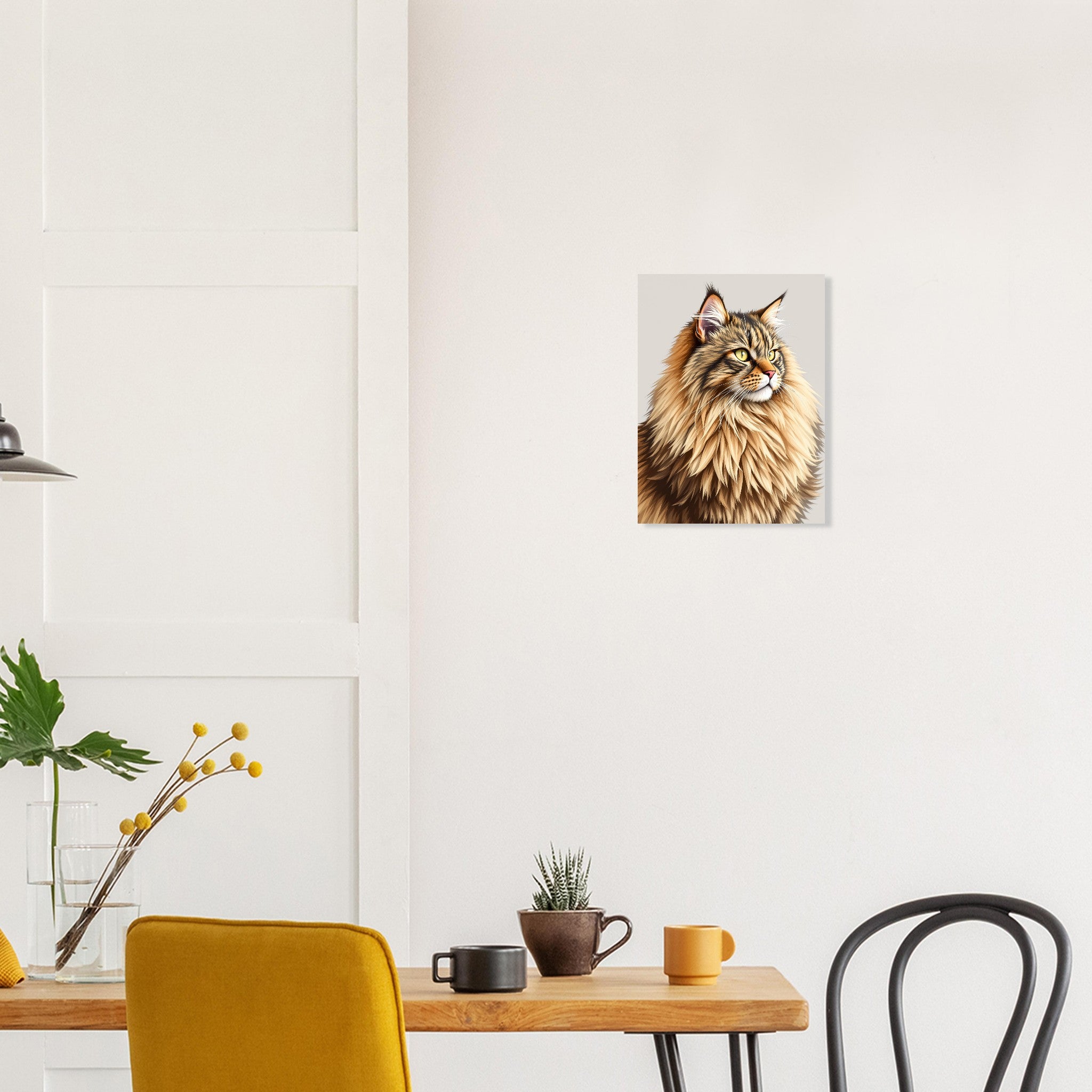 Maine Coon Majestic Art Print Art Print — detail view | Wild Thread Co