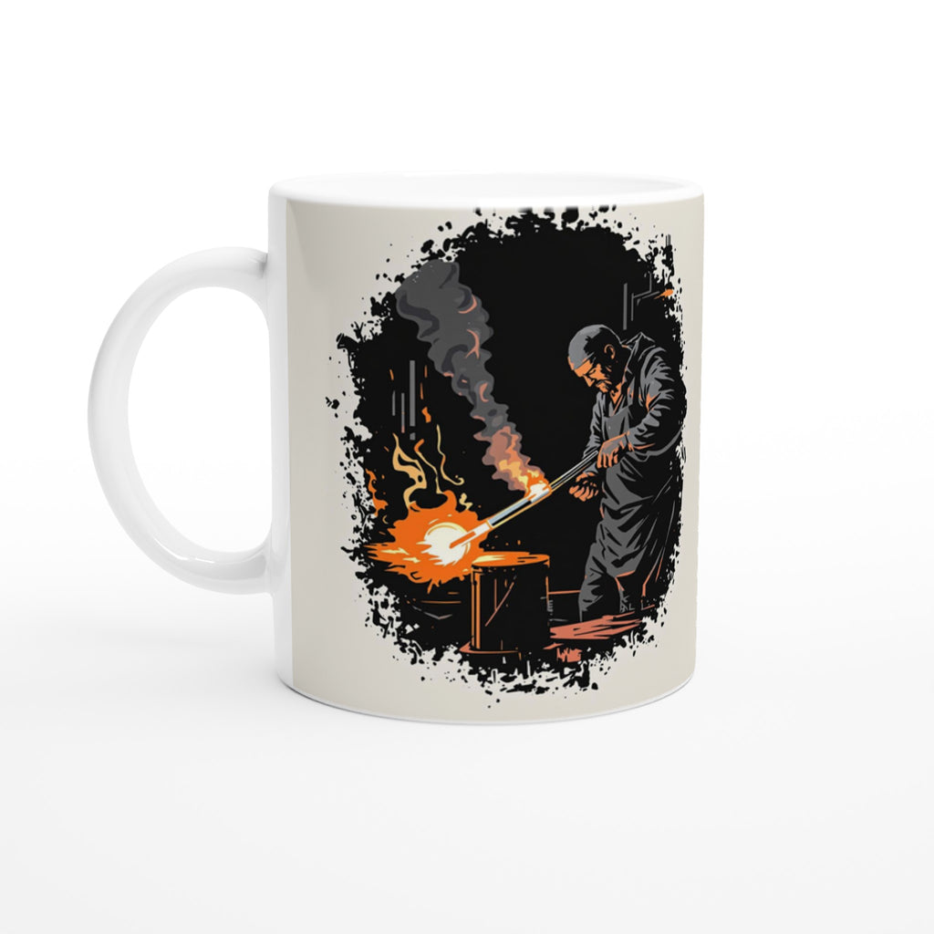 Glass Blower Craft Workshop Mug Coffee Tea Ceramic 11oz — Mug | Wild Thread Co