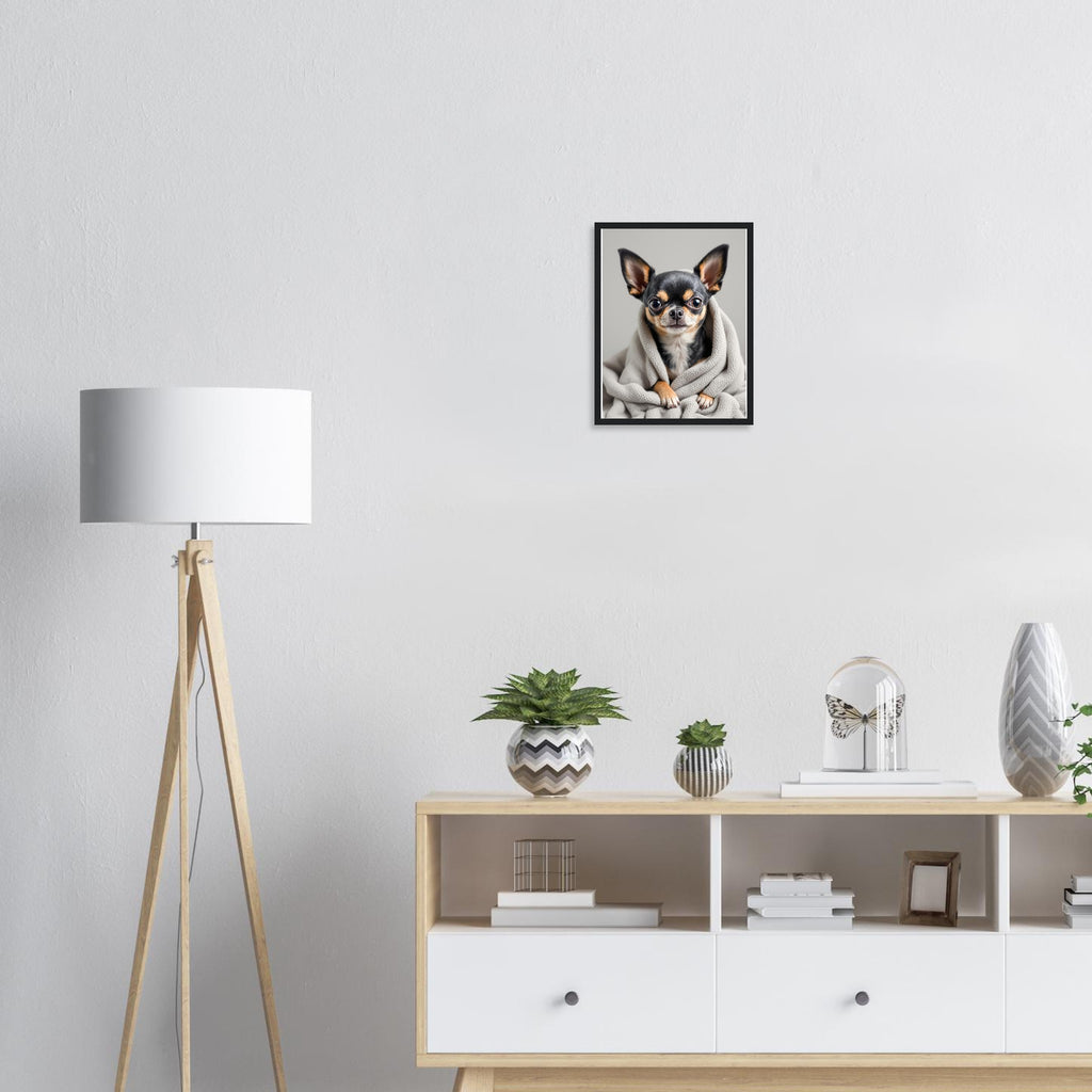 Chihuahua Attitude Framed Print — Framed Art Print | Wild Thread Co