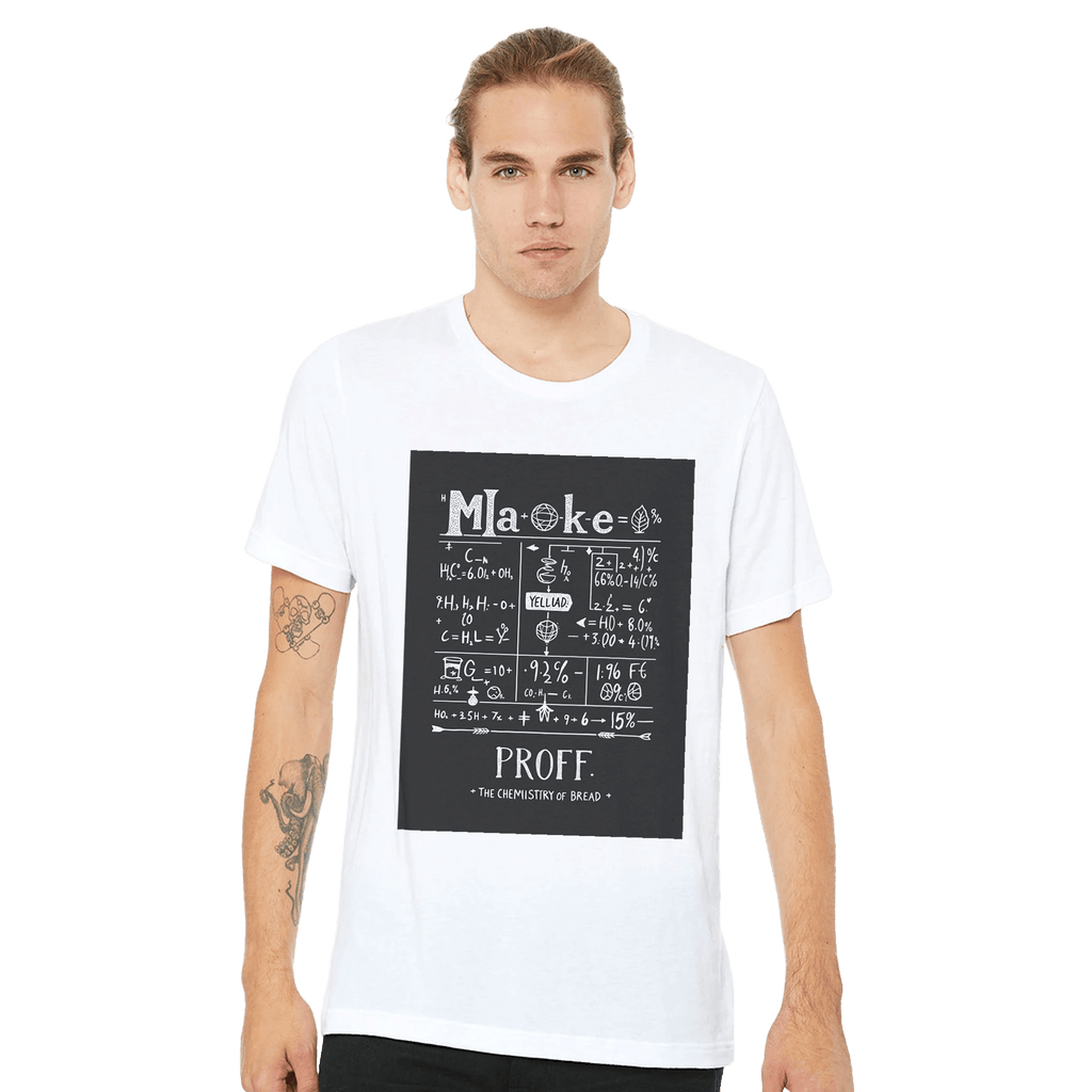 Baker Gift UK Chemistry Bread Formula Baking Shirt Sourdough Tee - Wild Thread Co