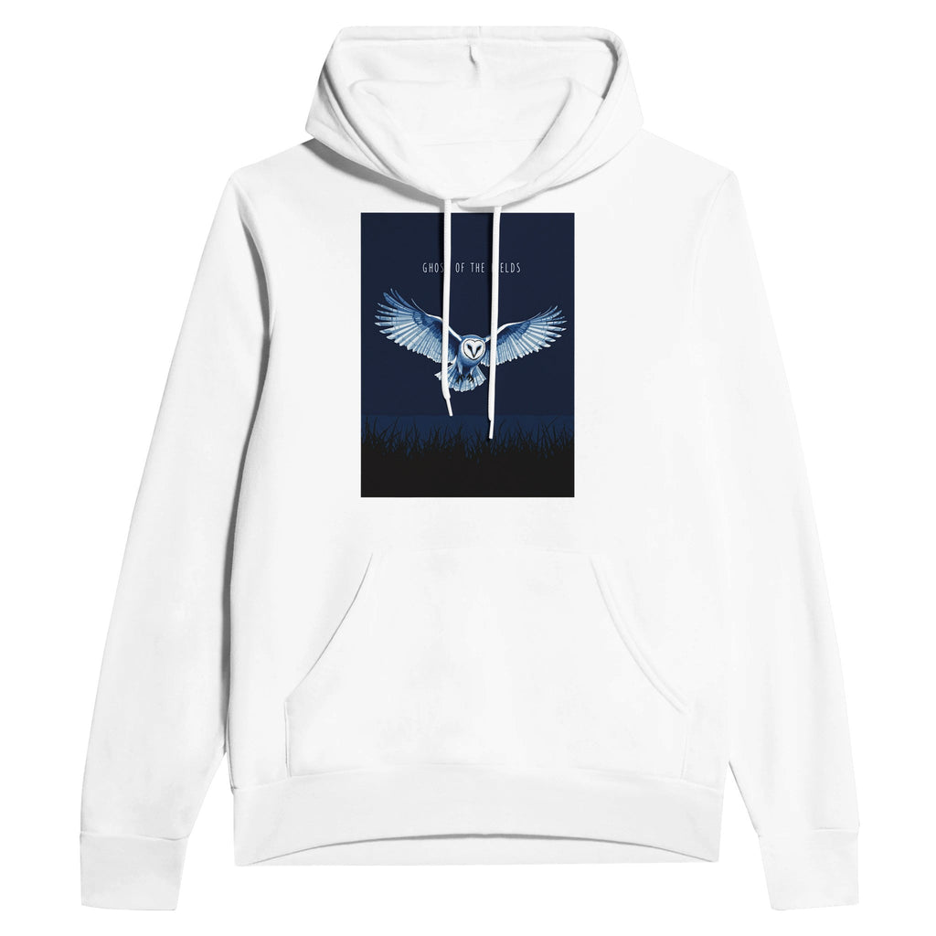 Barn Owl Hoodie | Ghost of the Fields | Owl Lover Gift UK - Wild Thread Co