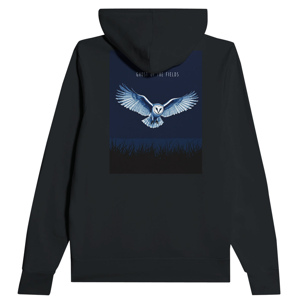 Barn Owl Hoodie | Ghost of the Fields | Owl Lover Gift UK - Wild Thread Co