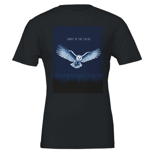 Barn Owl T-Shirt | Ghost of the Fields | Owl Lover Gift UK - Wild Thread Co