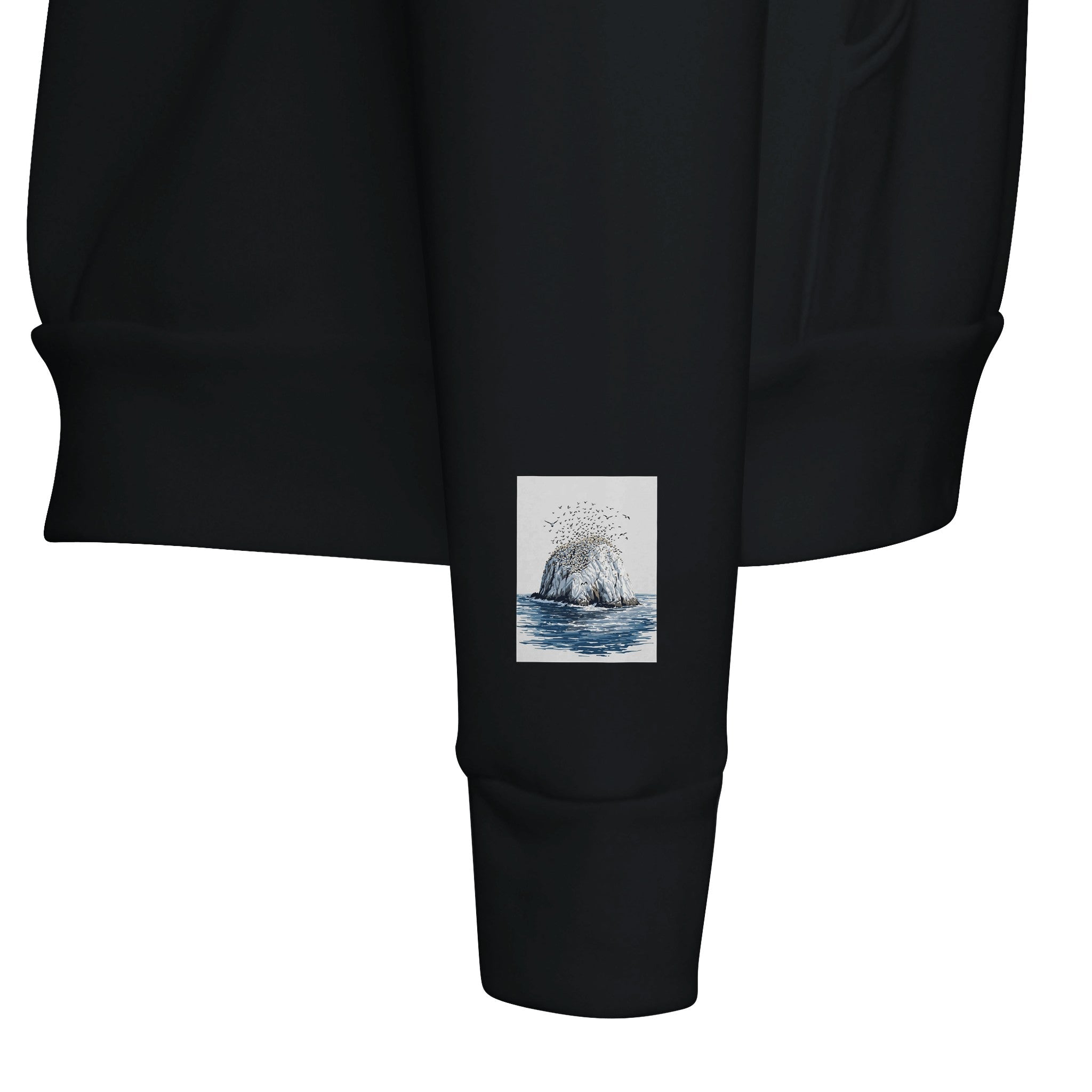Bass Rock Gannet Colony Scottish Wildlife Hoodie - Wild Thread Co
