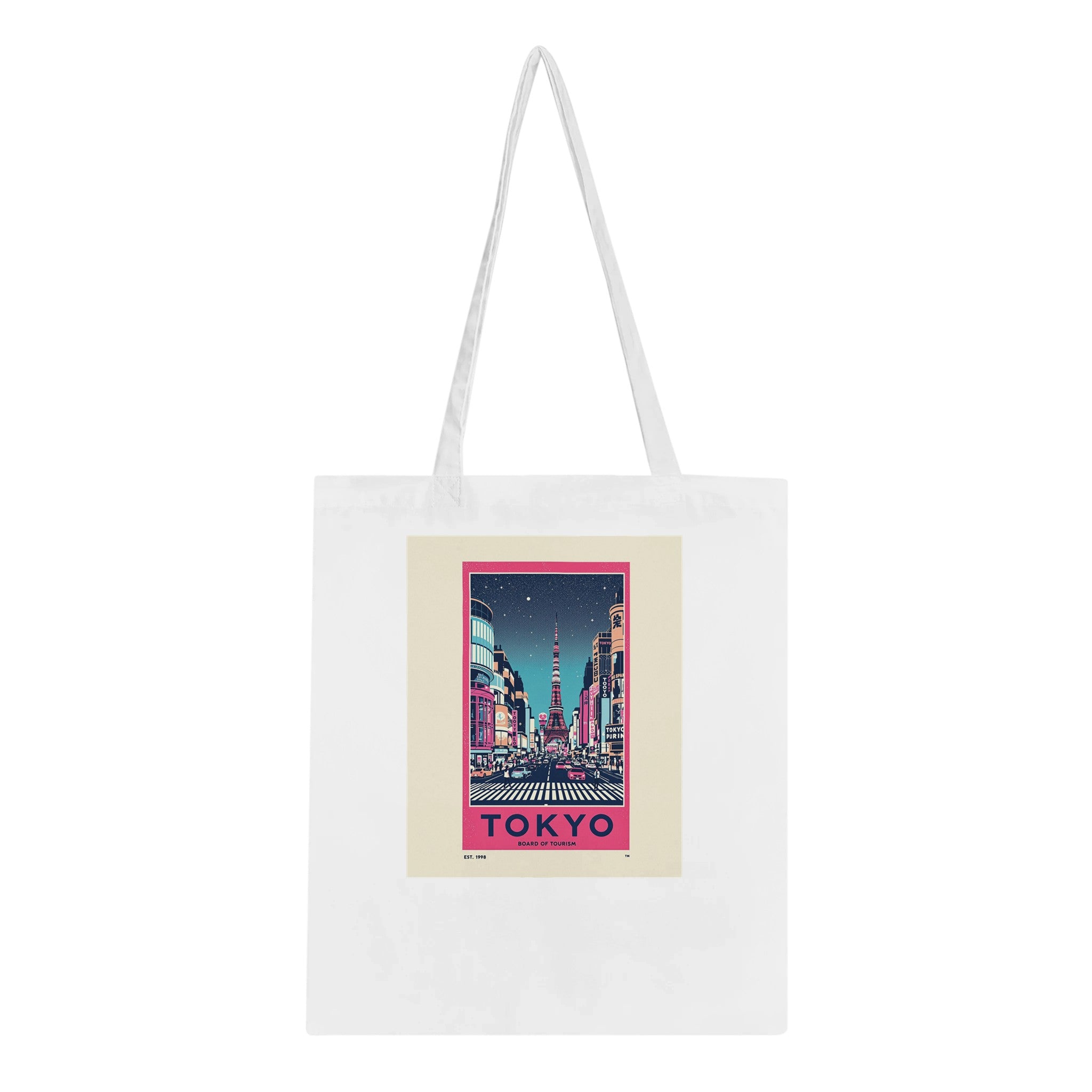 Tokyo Vintage Travel Poster — Tote Bag | Wild Thread Co UK