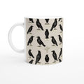 Murder Of Crows Natural History Plate — Mug | Wild Thread Co UK