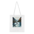 Packraft Scottish Wild River Remote Tote Bag Cotton Shopper UK — Tote Bag | Wild Thread Co UK
