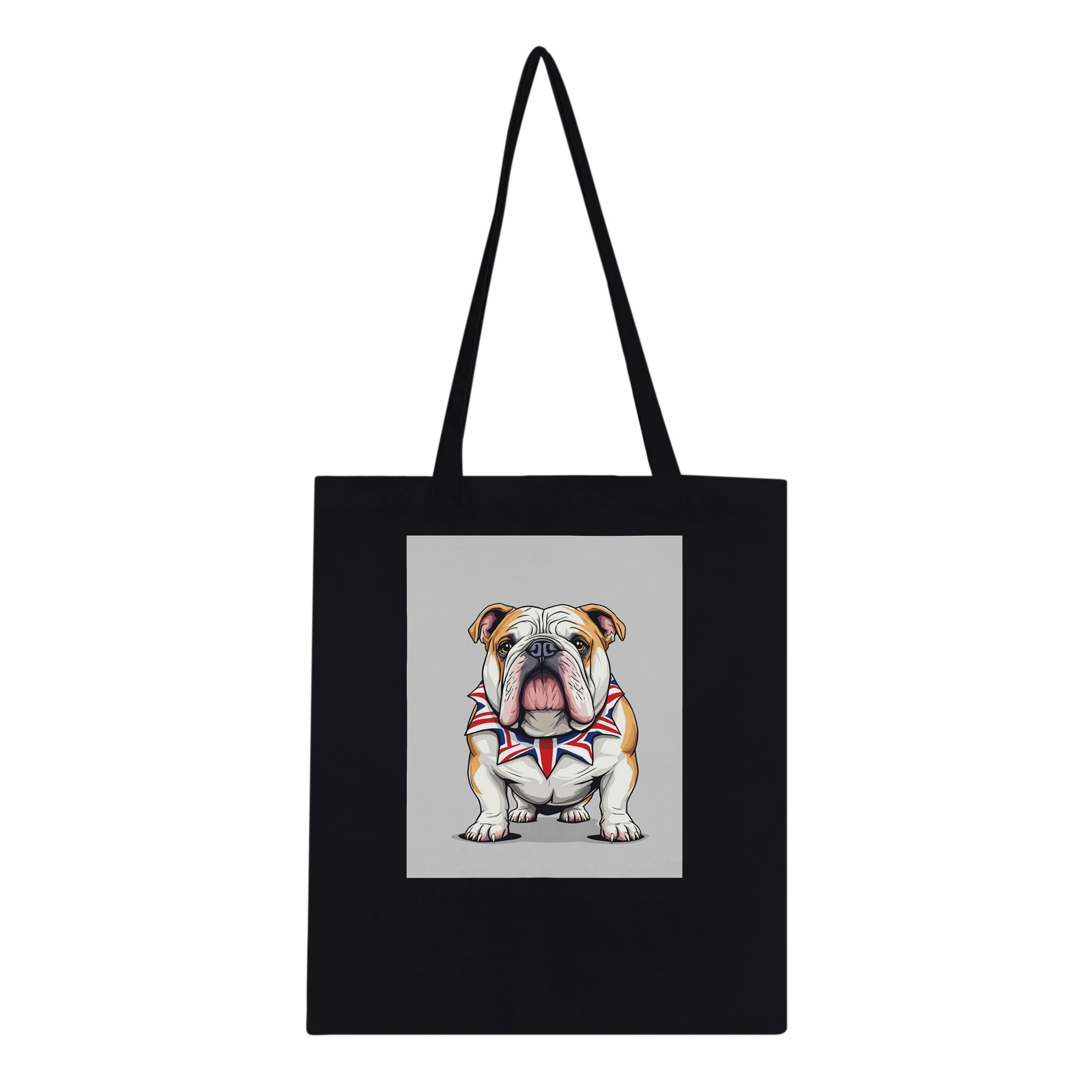 Bulldog Tote Bag Cotton Shopper UK — Tote Bag | Wild Thread Co