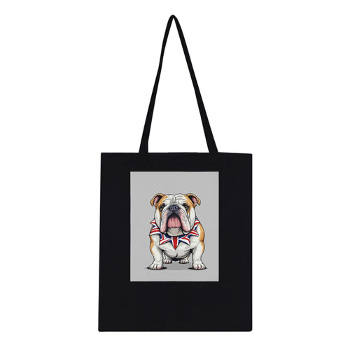 Bulldog Tote Bag Cotton Shopper UK — Tote Bag | Wild Thread Co