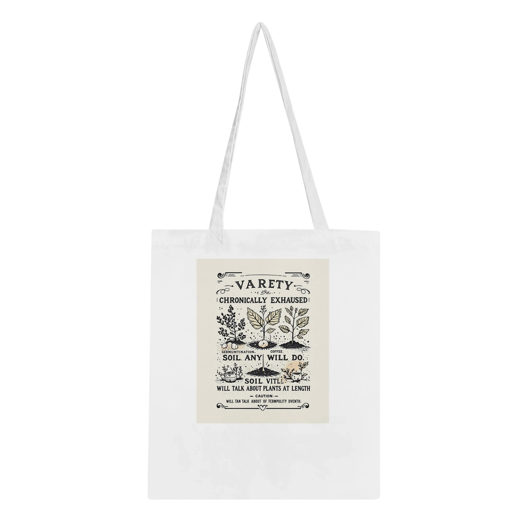 Gardener Seed Packet Spoof Tote Bag Cotton Shopper UK — Tote Bag | Wild Thread Co