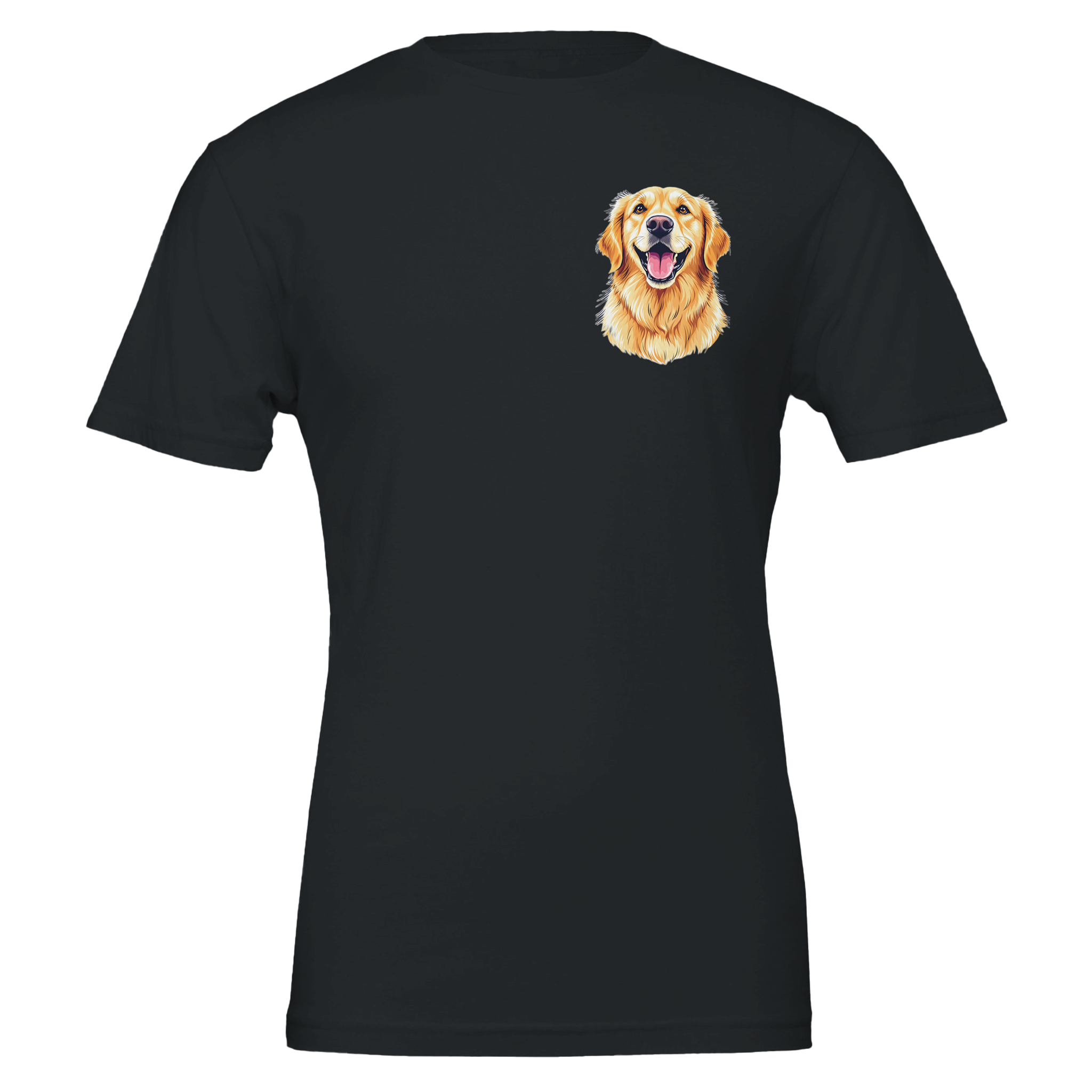 Golden Retriever Smile T-Shirt — T-Shirt | Wild Thread Co