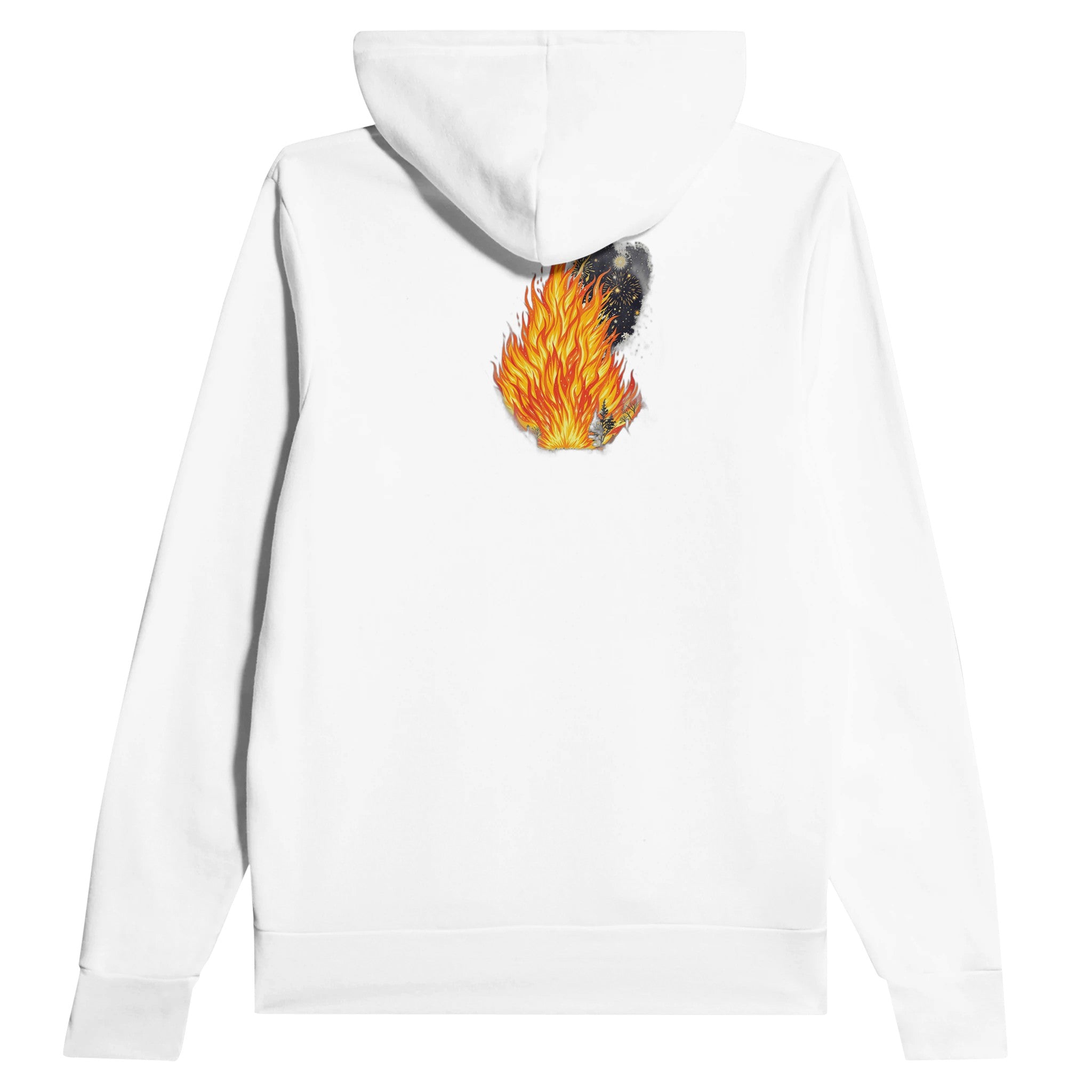 Bonfire Night Village Fire Hoodie — Hoodie | Wild Thread Co