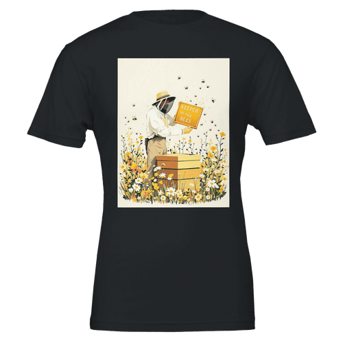 Beekeeper Gift T-Shirt | Honey Bee Tee | Keeper of the Bees Navy - Wild Thread Co