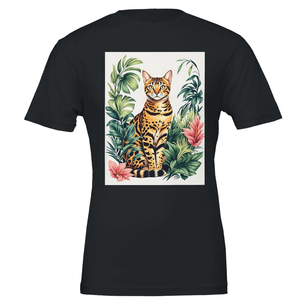 Bengal Cat Jungle T-Shirt | Unique Gift UK - Wild Thread Co