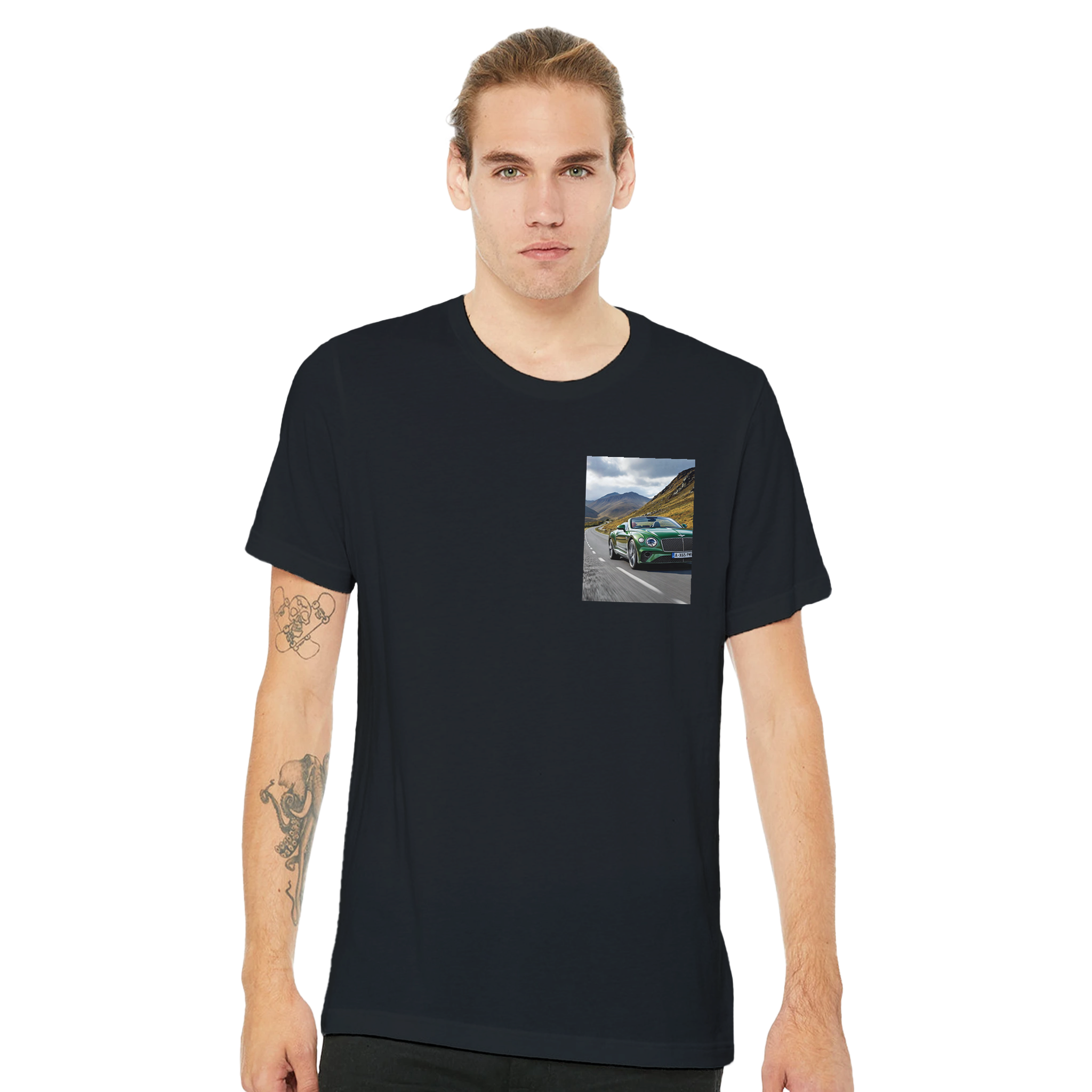 Bentley Continental Gt UK Gift T-Shirt — detail view | Wild Thread Co