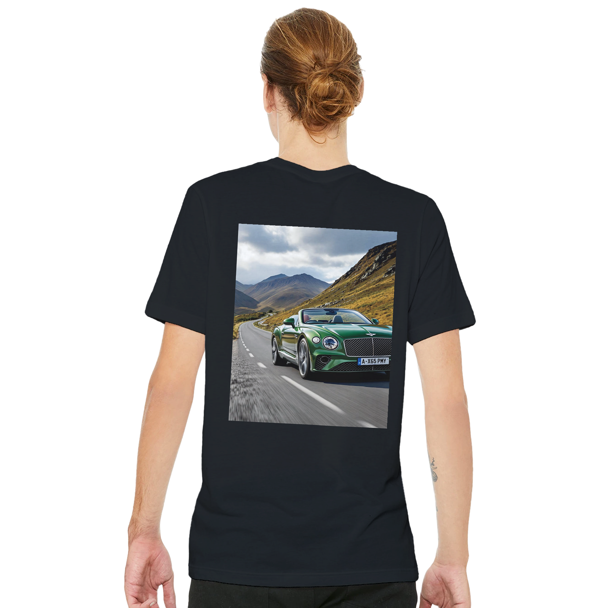 Bentley Continental Gt UK Gift T-Shirt — detail view | Wild Thread Co