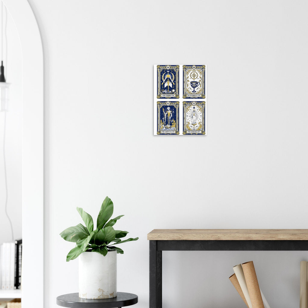 Modern Tarot Cards Art Print Art Print — detail view | Wild Thread Co