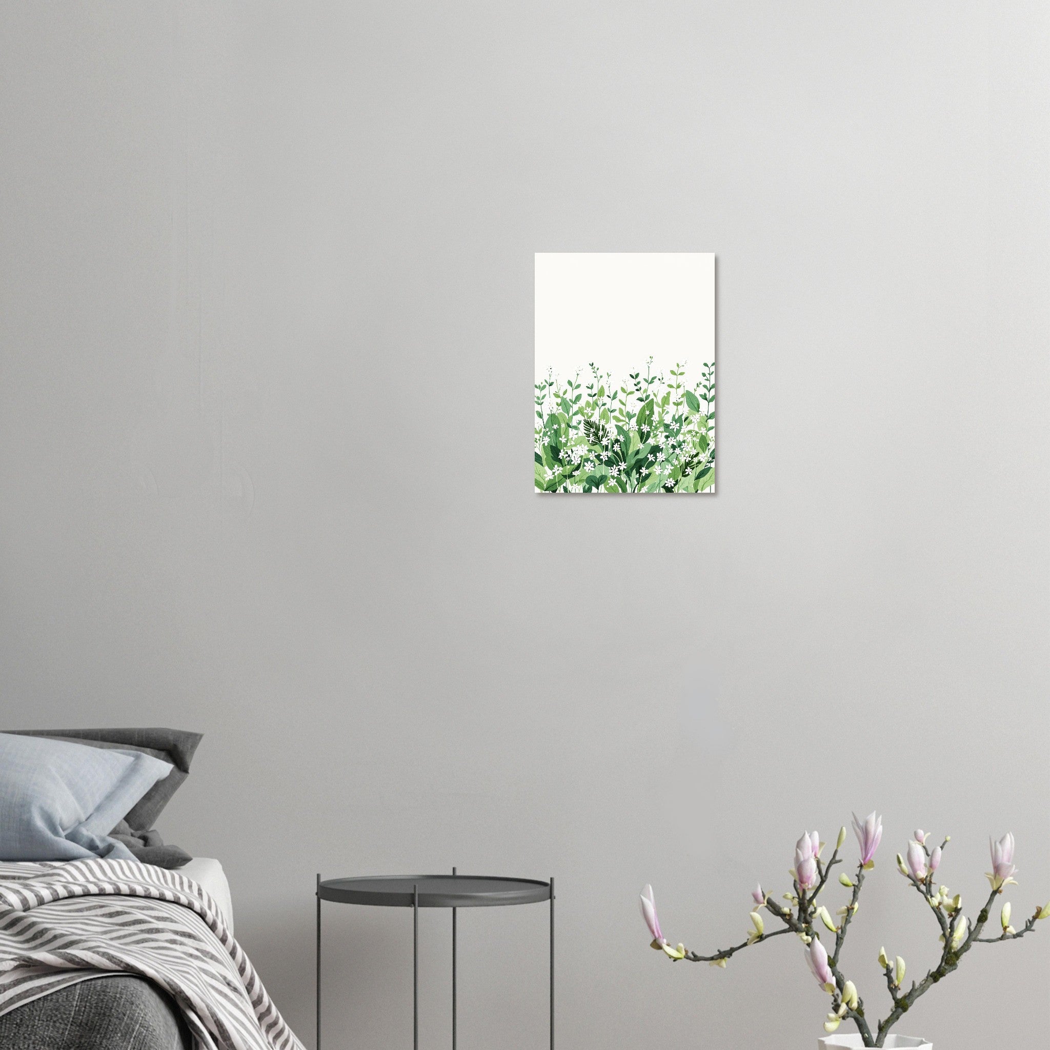 Wild Garlic Spring Woodland Art Print Poster Wall Art UK — Art Print | Wild Thread Co